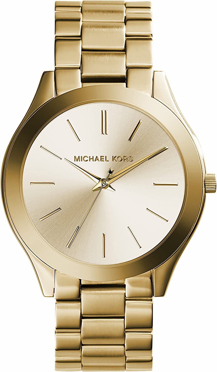 Michael Kors Women's Slim Runway Three-Hand Stainless Steel Quartz Watch - Image 2